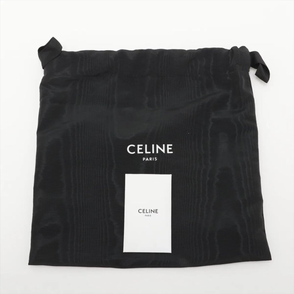 Celine Triomphe teen Leather Shoulder bag Pink - Picture 15 of 15